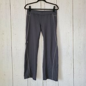 Athleta Gray Yoga Workout Pants medium petite